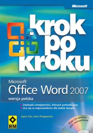 MICROSOFT OFFICE WORD 2007 KROK PO KROKU + CD  Joyce Cox, Joan Preppernau