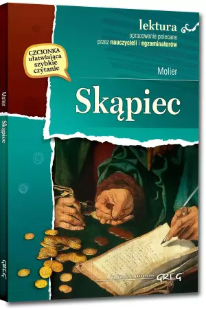 Skąpiec. Lektura z opracowaniem