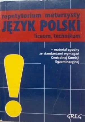Repetytorium maturzysty Język polski