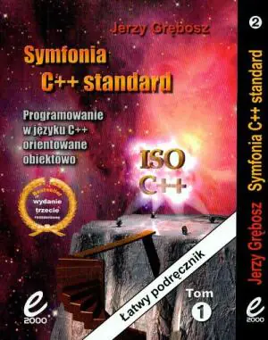 Symfonia C   Standard Tom 1-2 Programowanie w języku C   orientowane obiektowo