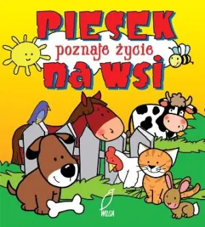 Piesek poznaje życie na wsi