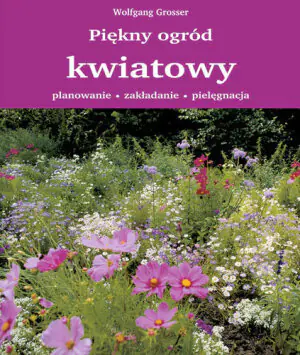 Piękny ogród kwiatowy