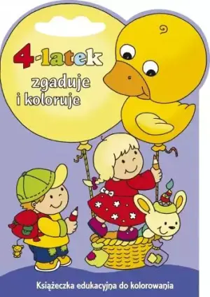 4-latek zgaduje i koloruje