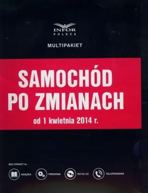 Samochód po zmianach od 1 kwietnia 2014 roku
