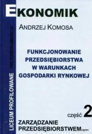Funkcjonowanie Przedsiębiorstw...cz.2 EKONOMIK