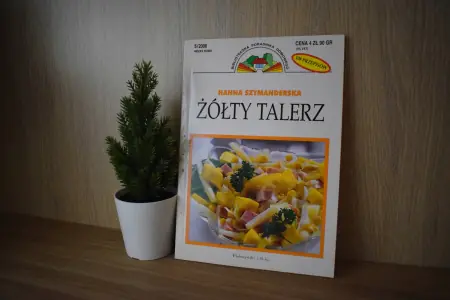 Żółty talerz