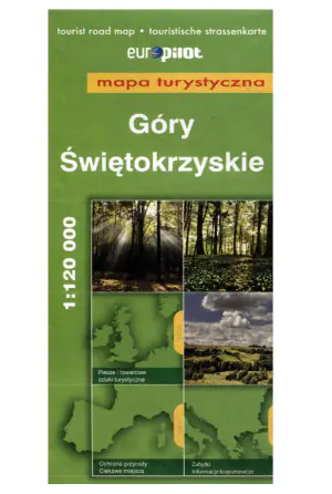 Góry Świętokrzyskie. Mapa turystyczna 1:120 000