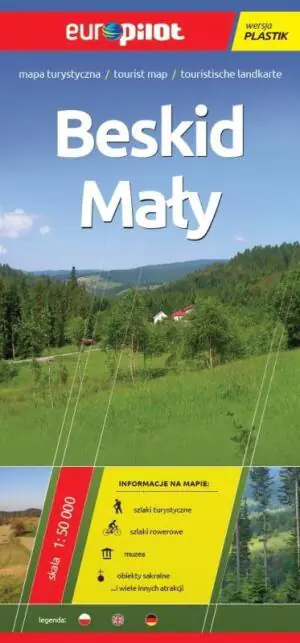 Beskid Mały. Mapa turystyczna 1:50 000