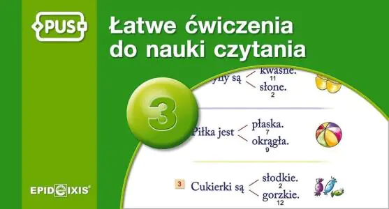 Łatwe ćwiczenia do nauki czytania