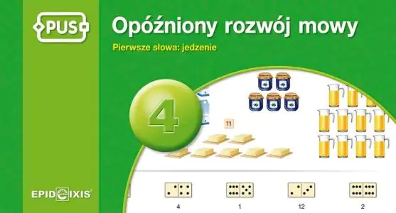 PUS. Opóźniony rozwój mowy 4. Pierwsze słowa: jedzenie