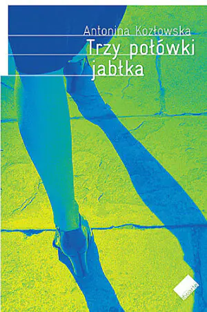 Trzy połówki jabłka