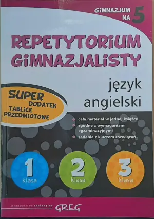 Repetytorium gimnazjalisty - język angielski