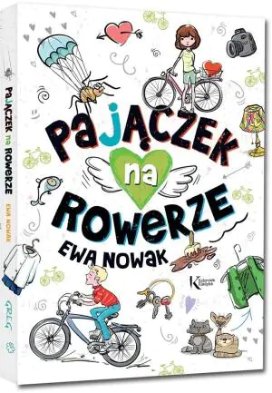 Pajączek na rowerze kolor