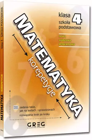 Matematyka korepetycje. Szkoła podstawowa. Klasa 4