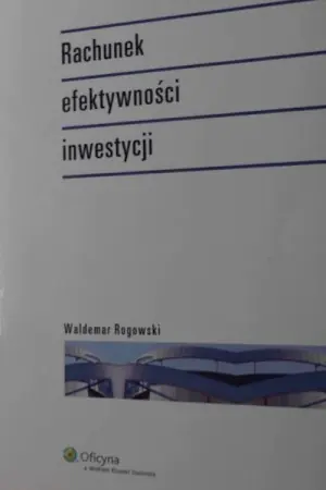 Rachunek efektywności inwestycji