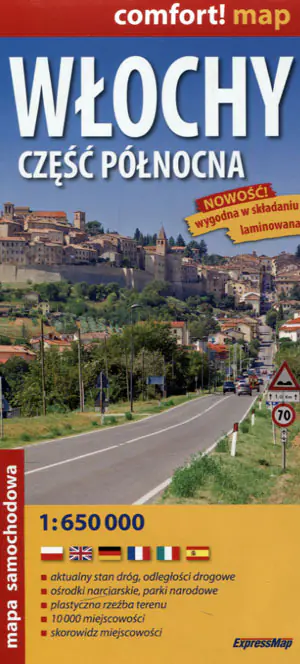 Comfort!map Włochy cz. północna mapa