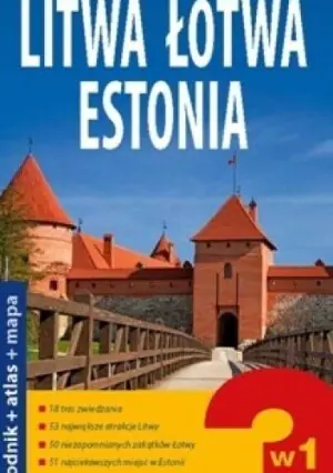 Explore!guide Litwa, Łotwa, Estonia 3w1 Przewodnik