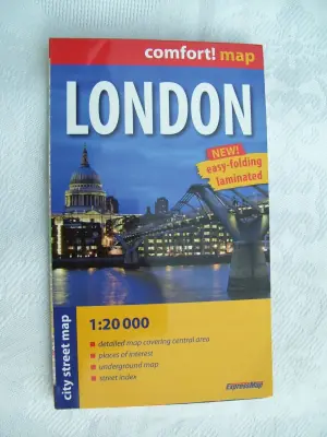 Comfort!map Londyn (London) 1:20 000  plan miasta