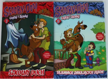 Scooby Doo! Czytaj i zgaduj Szkolny duch