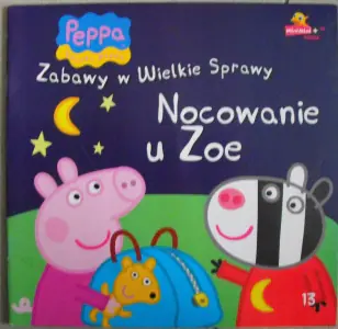 Świnka Peppa zabawy w wielkie sprawy Nocowanie u Zoe