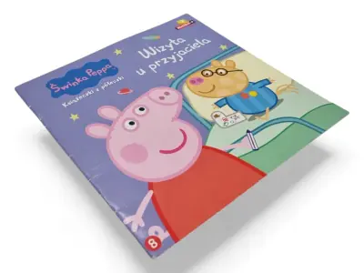 Świnka Peppa Książeczki z półeczki 8 Wizyta u przyjaciela
