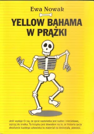Yellow bahama w prążki