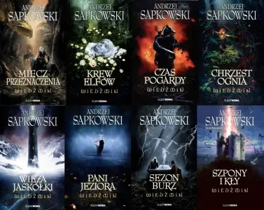 Pakiet: Wiedźmin. Tom 1-8