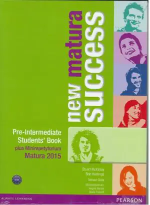 New matura success. Pre-intermediate. Student's book