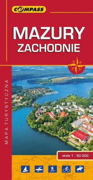 Mazury Zachodnie. Mapa 1:50 000