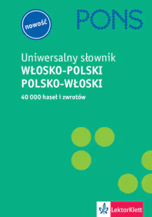 Pons Uniwersalny słownik włosko polski polsko włoski