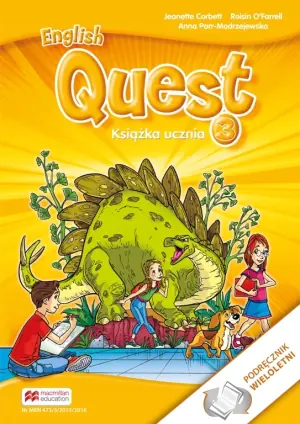 English Quest 3. Książka ucznia. Język angielski. Podręcznik wieloletni