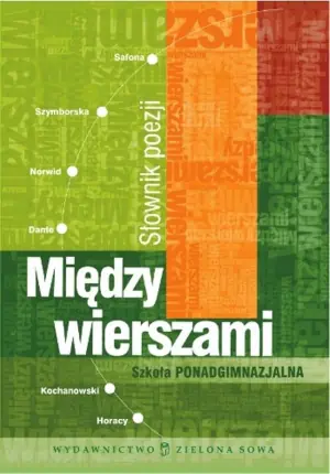 Między wierszami Słownik poezji