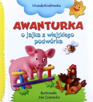 Awanturka o jajka z wiejskiego podwórka