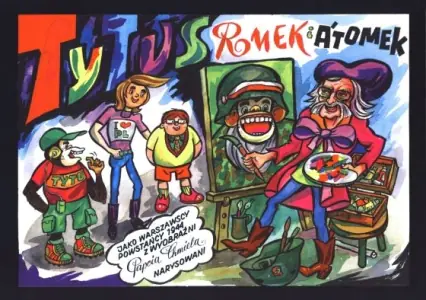 Tytus, Romek i A'Tomek jako warszawscy Powstańcy 1944 z wyobraźni Papcia Chmiela narysowani