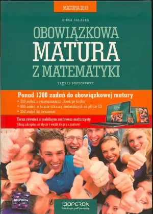 Obowiązkowa matura z matematyki Matura 2013 Zakres podstawowy