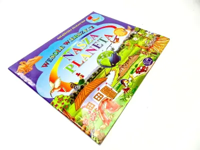 Nasza planeta wesołe wierszyki z naklejkami