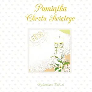 Pamiątka Chrztu Świętego