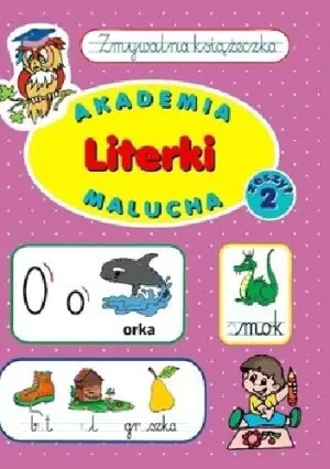 Literki. Zmywalna książeczka. Zeszyt 2. Akademia malucha