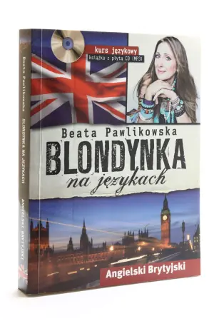 Blondynka na językach. Angielski Brytyjski. Kurs językowy   CD MP3