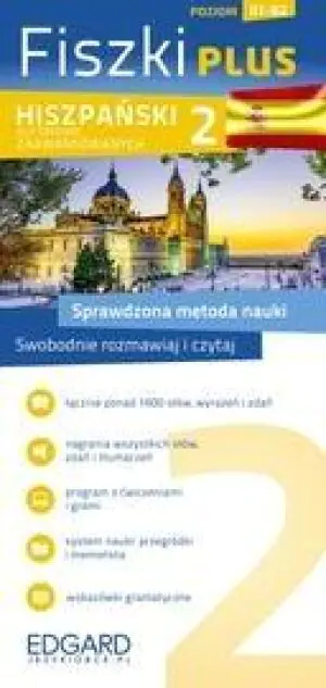 Fiszki Plus. Hiszpański dla średnio zaawansowanych 2. Poziom B1-B2
