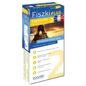 Fiszki Plus. Francuski dla średnio zaawansowanych 2. Poziom B1-B2