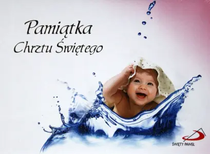 Pamiątka Chrztu Świętego dla dziewczynki