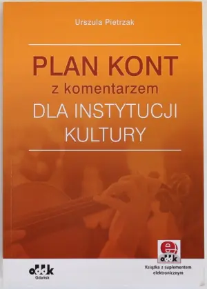 Plan kont z komentarzem dla instytucji kultury