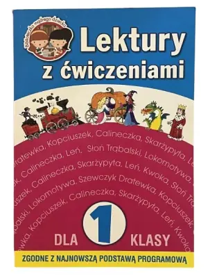 Biblioteczka mądrego dziecka. Lektury dla klasy 1 z ćwiczeniami