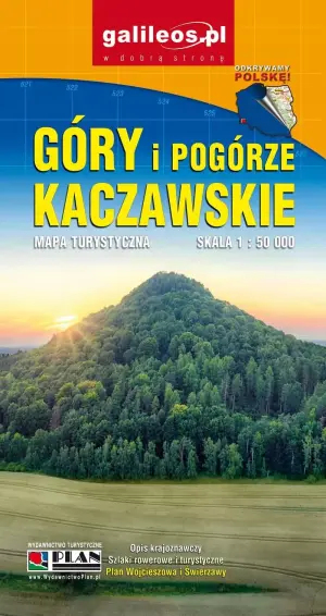 Mapa tur. Góry i Pogórze Kaczawskie 1:50000