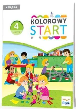 Kolorowy Start. Czterolatek. Książka