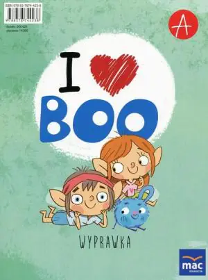 I love Boo. Język angielski. Wyprawka. Poziom A. Przedszkole