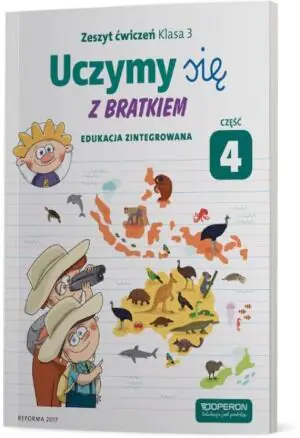 Uczymy się z Bratkiem 3. Zeszyt ćwiczeń. Część 4. Szkoła podstawowa
