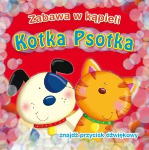 Zabawa w kąpieli. Kotka psotka