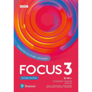 Focus Second Edition 3. Student’s Book + Benchmark + kod (Interactive eBook + Interactive Workbook)